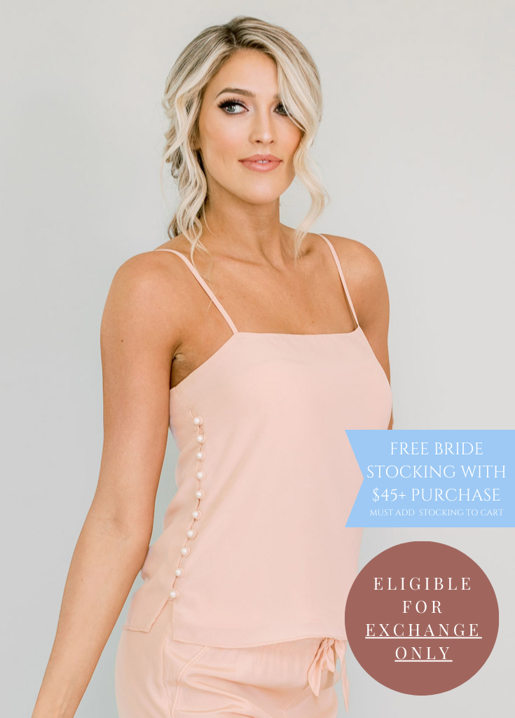 Katelyn Pajama Cami- Pink
