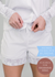 Katelyn Pajama Short- White