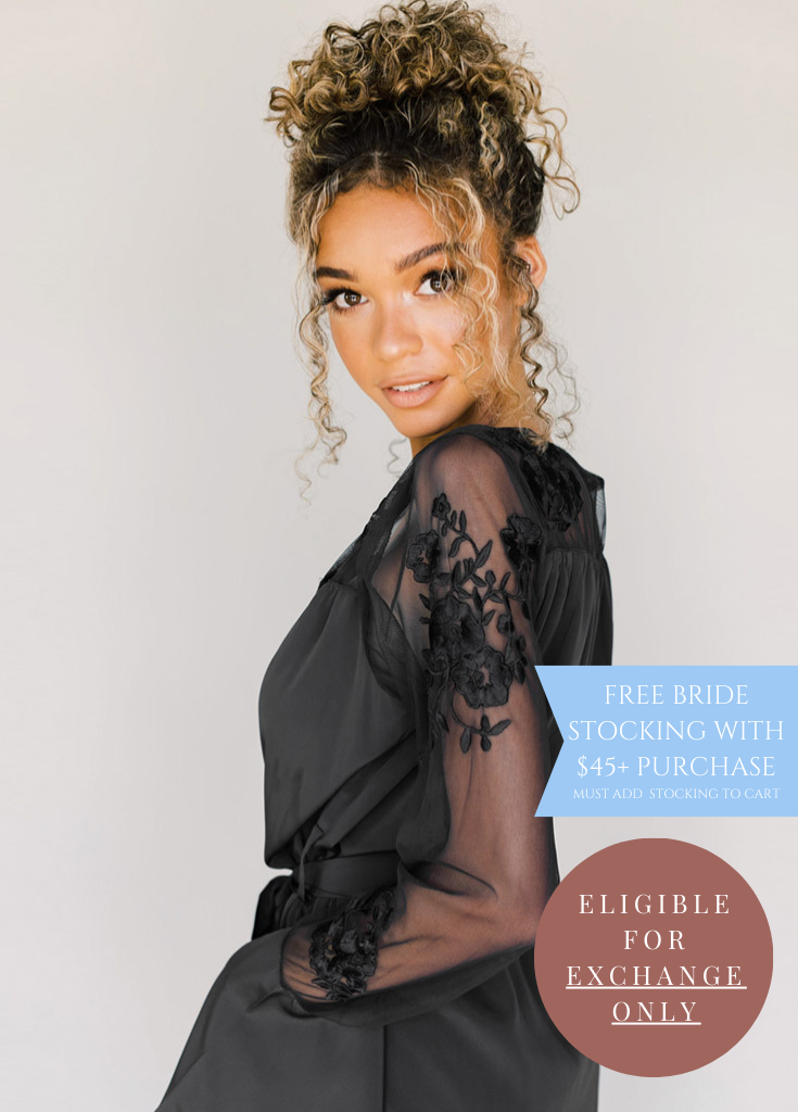 HILDY ROBE- BLACK
