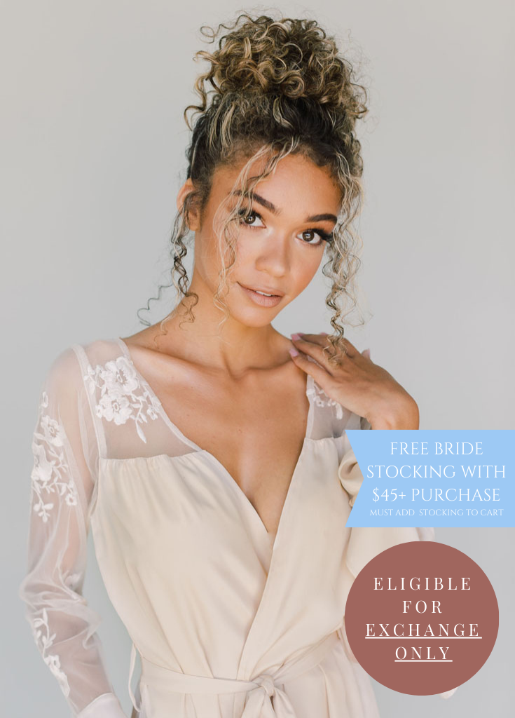 HILDY ROBE- CHAMPAGNE