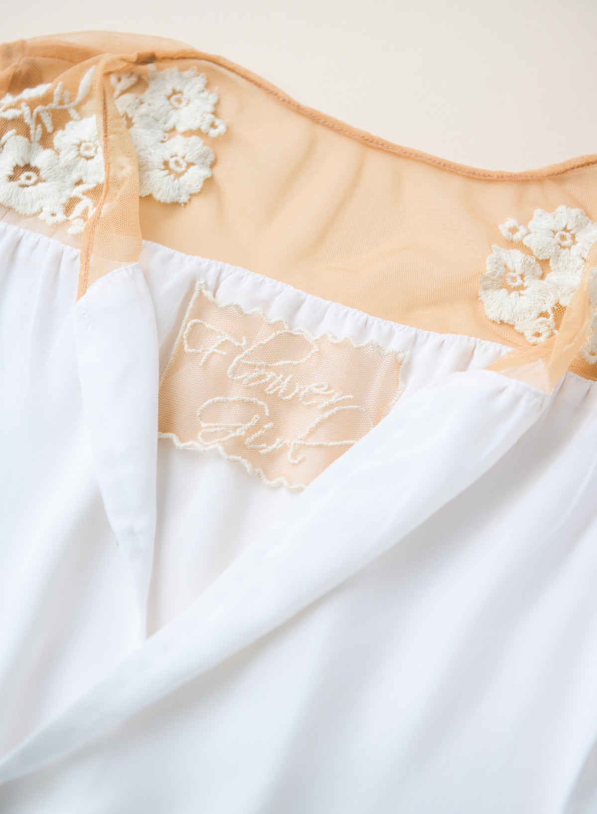 Change Embroidered Label - Fee - Robed With Love