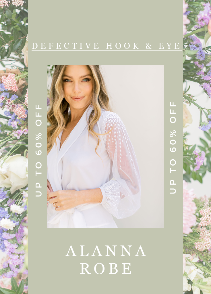 ALANNA ROBE -FINAL SALE- Defective Hook & Eye - Robed With Love