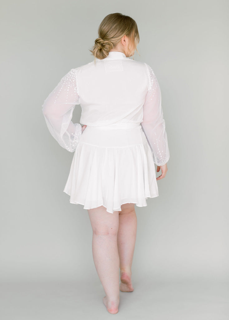 ALANNA ROBE- WHITE - Robed With Love