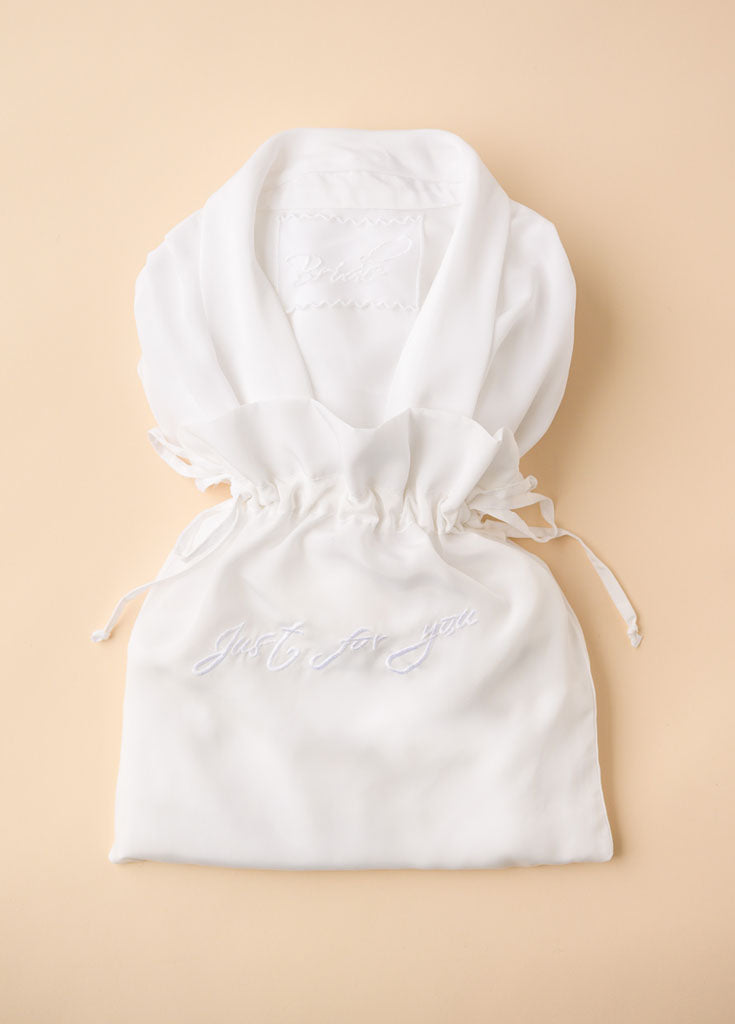 ALANNA ROBE- WHITE - Robed With Love