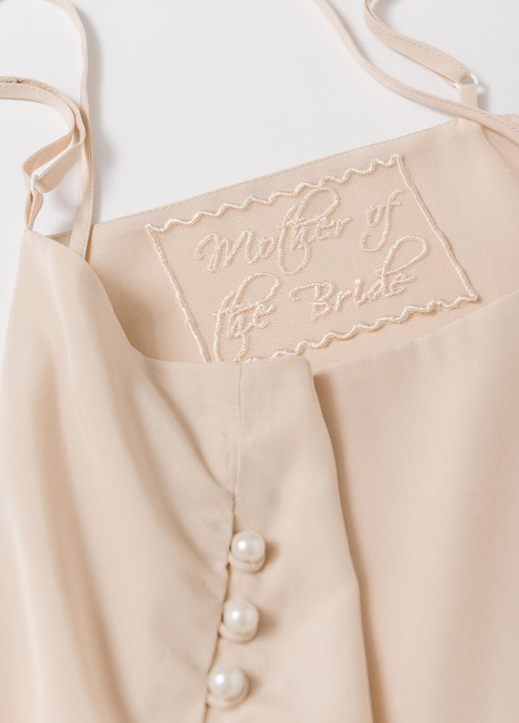 Katelyn Pajama Cami- Champagne - Robed With Love