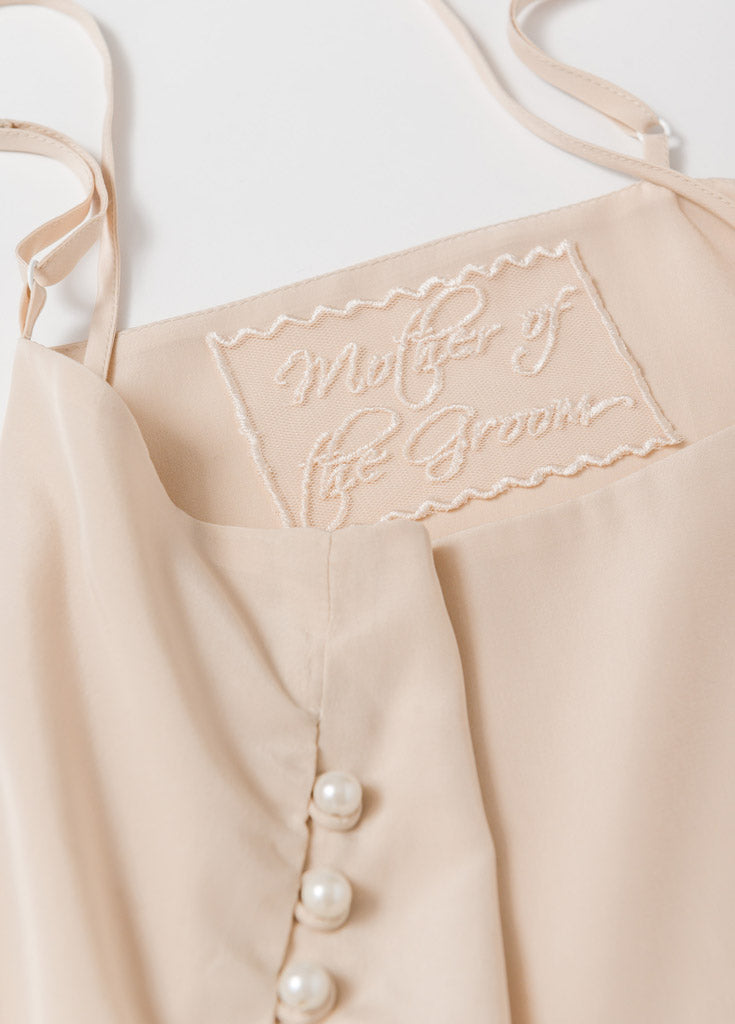 Katelyn Pajama Cami- Champagne - Robed With Love