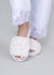 Fuzzy Pearl Bridal Slipper