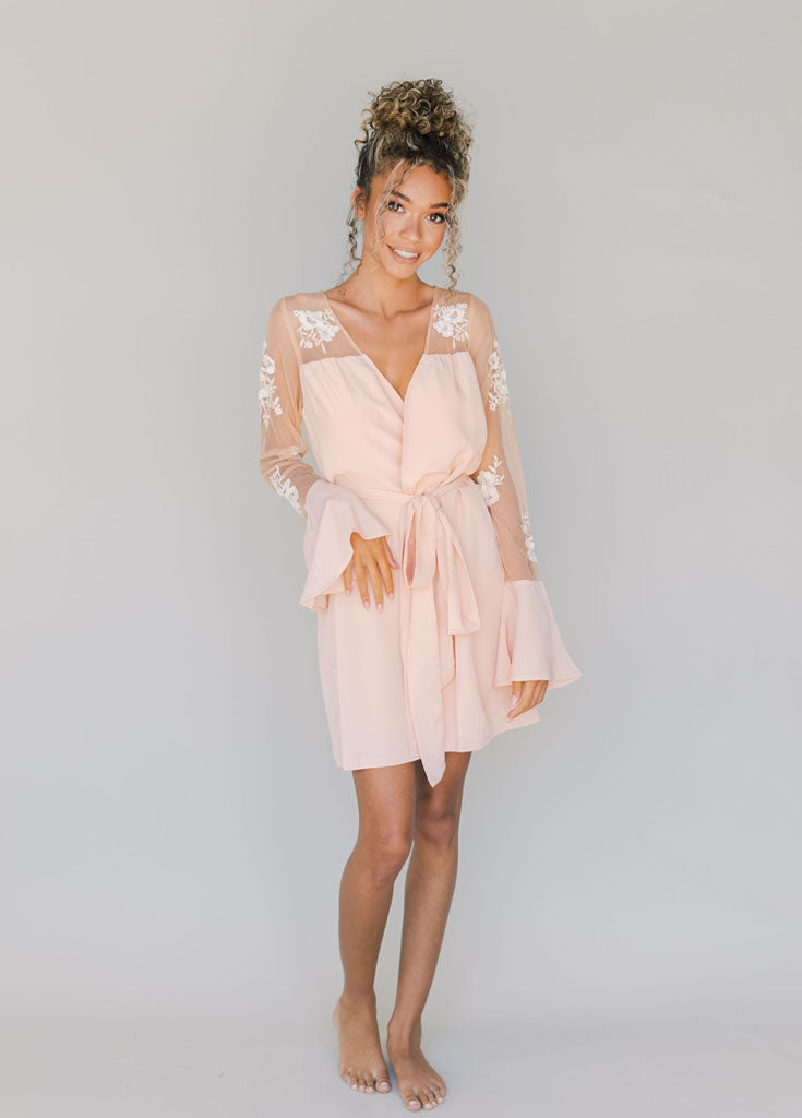 HILDY ROBE- PINK - Robed With Love