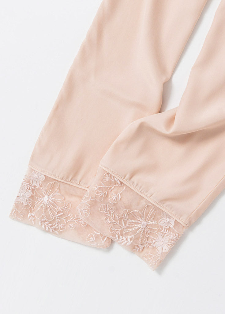 Katelyn Pajama Pant - Pink - Robed With Love