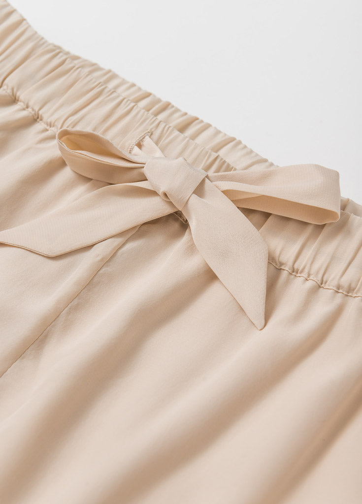 Katelyn Pajama Short- Champagne - Robed With Love