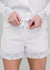 Katelyn Pajama Short- White