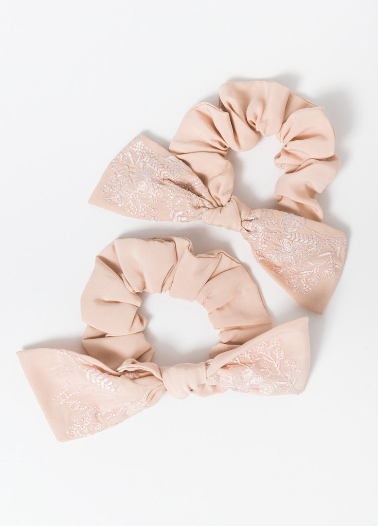 Bow Scrunchie - Robed With Love